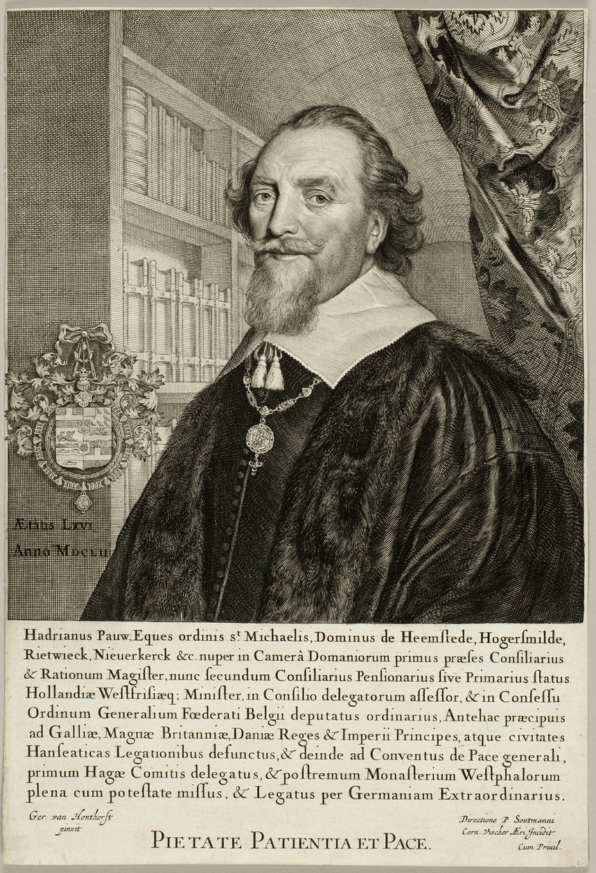 Adriaen Pauw, Herr von Heemstede von Cornelis Visscher