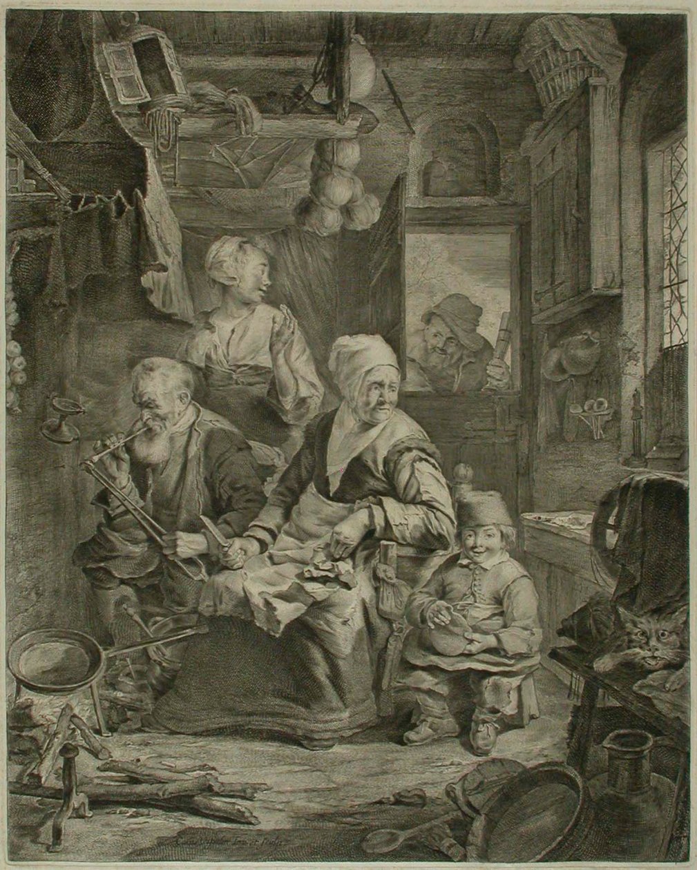 Der Pfannkuchenbäcker von Cornelis Visscher