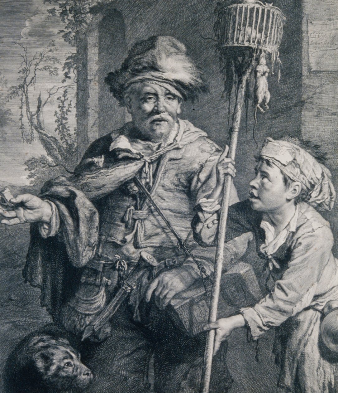 Der Rattengiftverkäufer von Cornelis Visscher