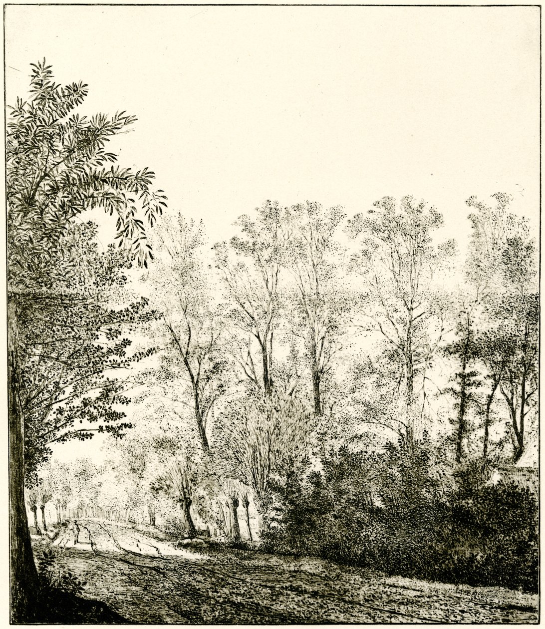 Pfad durch einen Wald von Hendrick Cornelisz. Vroom