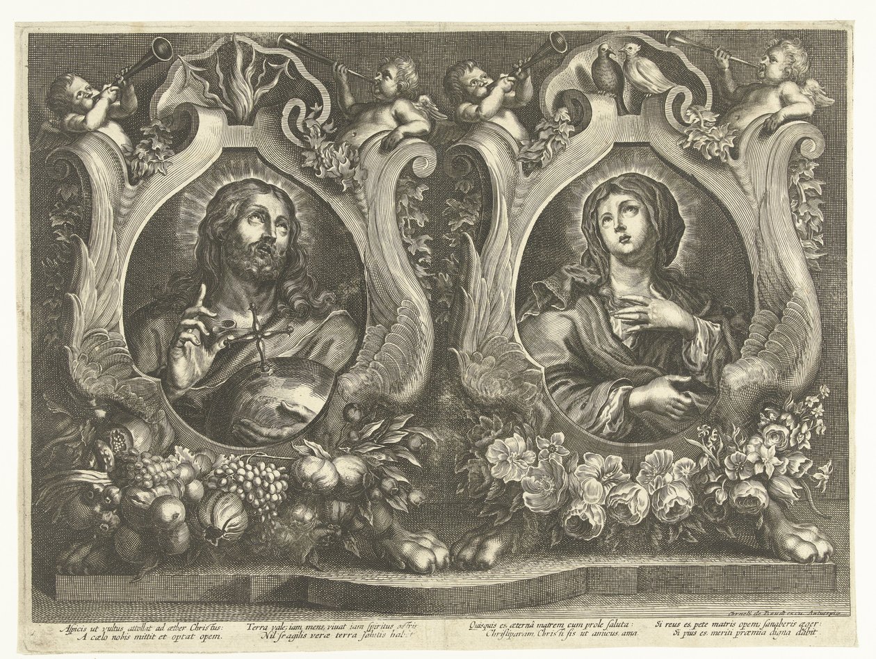 Christus und Maria von Cornelis de Bout (possibly)