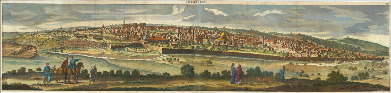 Cornelis de Bruyn, Jerusalem von Cornelis de Bruijn