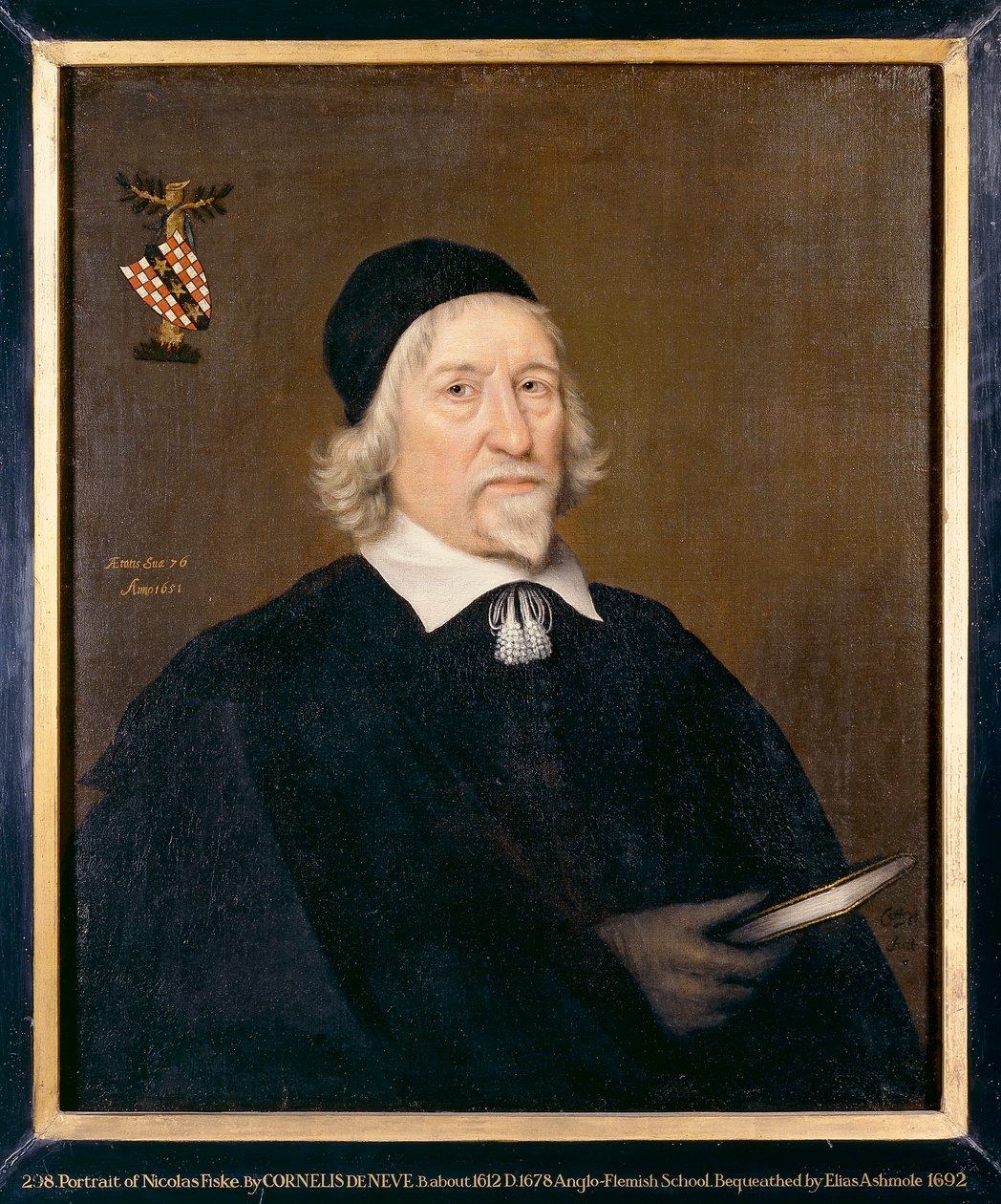 Porträt eines Mannes, genannt Nicholas Fiske von Cornelis de Neve