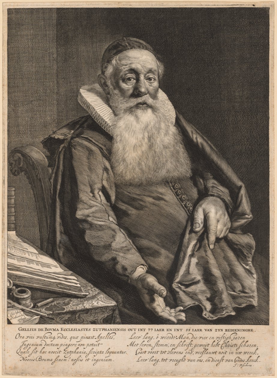 Gellius de Bouma, Prediger des Evangeliums in Zutphen von Cornelis de Visscher