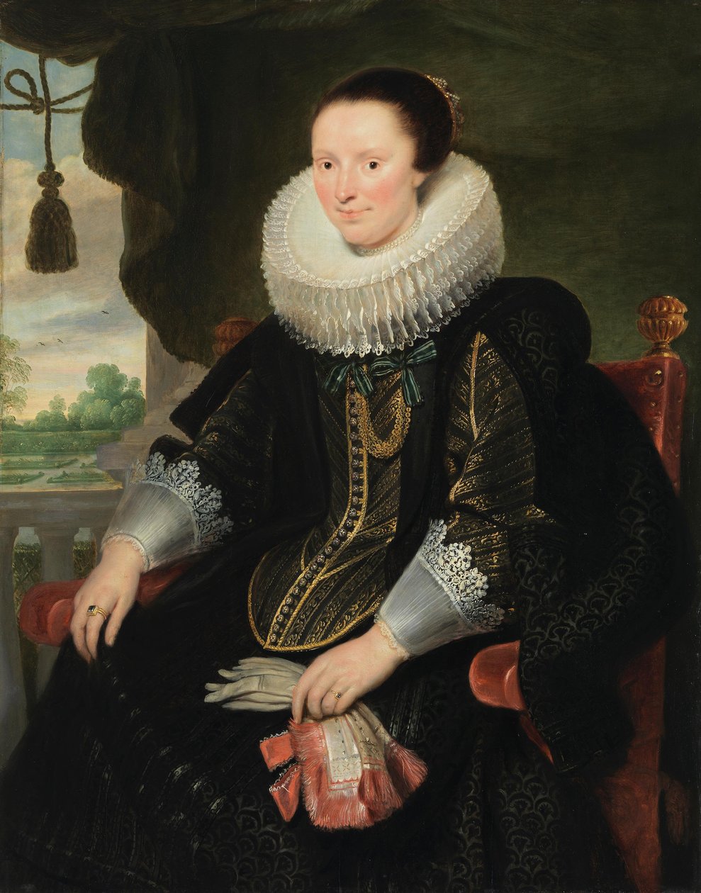 Bildnis einer Frau von Cornelis de Vos