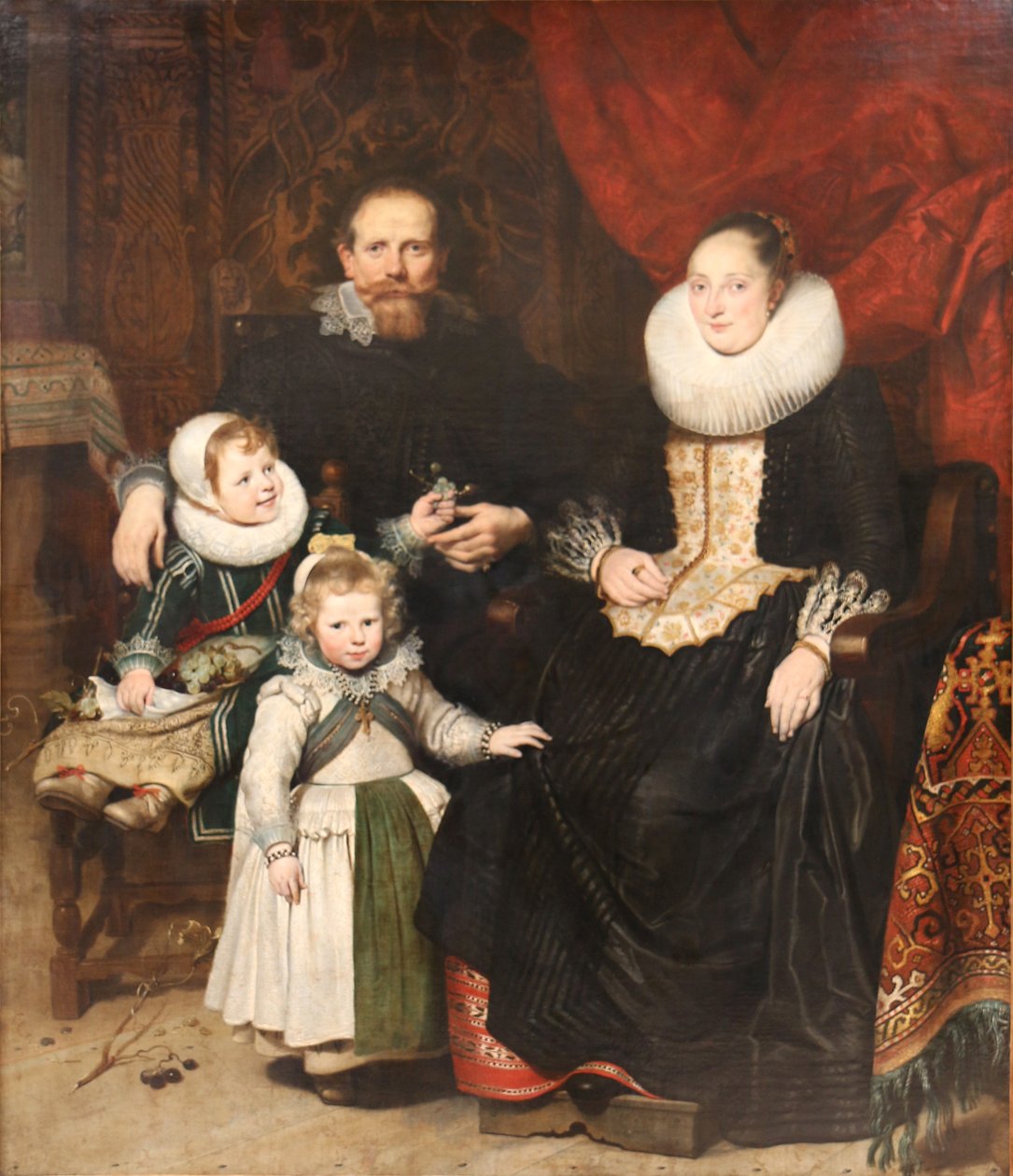 Selbstporträt mit Familie von Cornelis de Vos