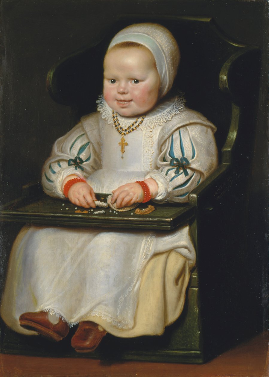 Porträt von Susanne de Vos, der dritten Tochter des Malers von Cornelis de Vos