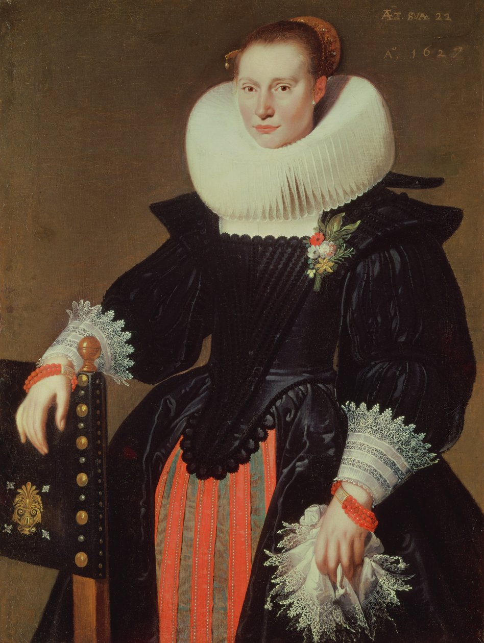 Porträt einer Frau von Cornelis de Vos