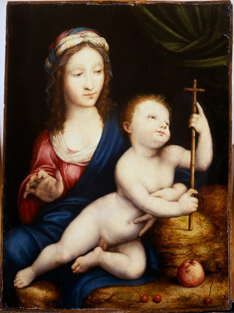 Die Madonna und das Kind von Cornelis van Cleve