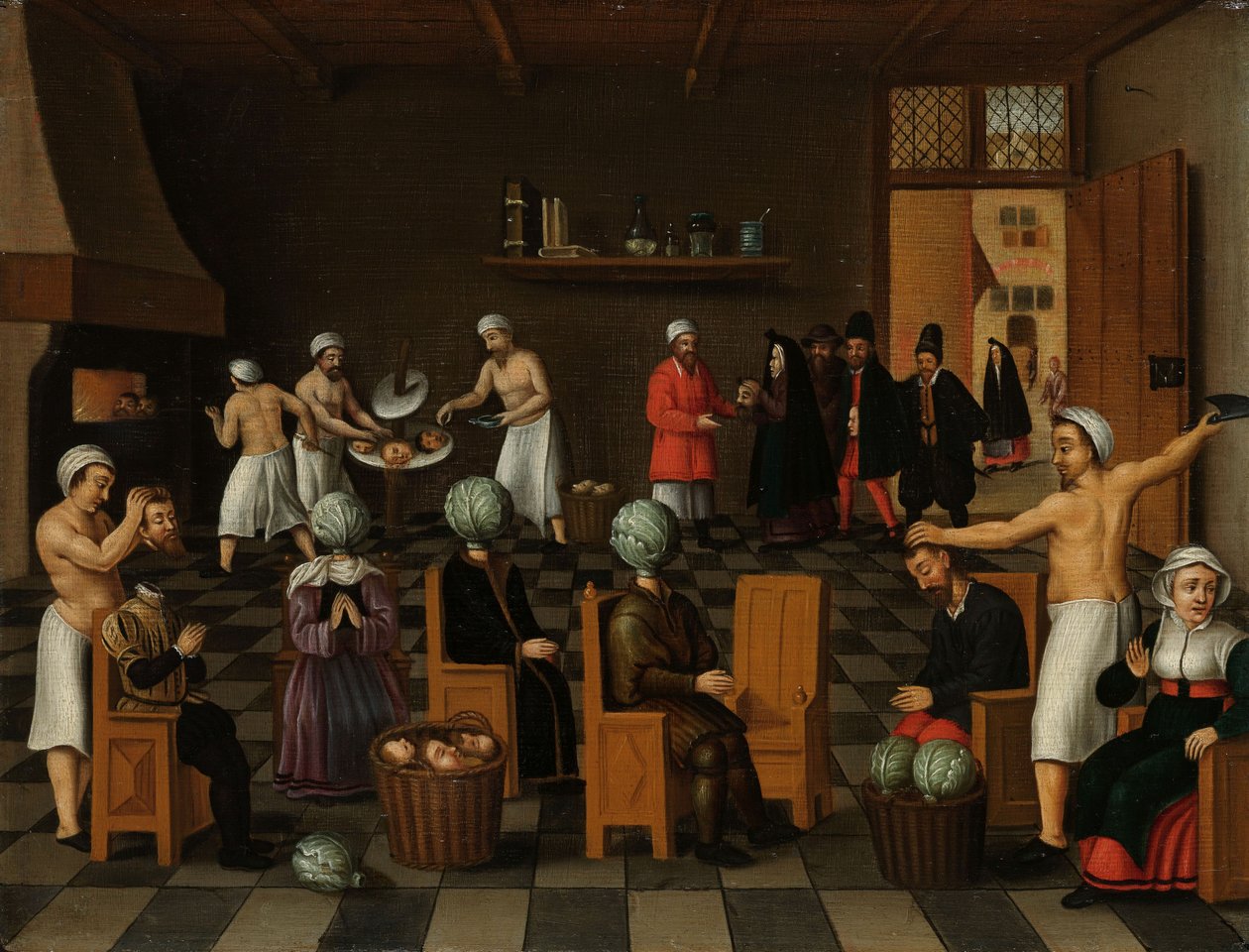 Die Legende vom Bäcker von Eekloo von Cornelis van Dalem