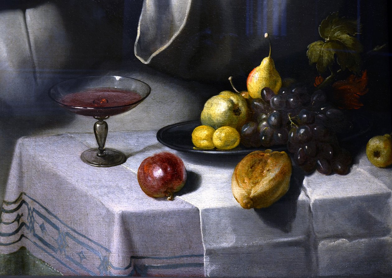 Ein Mönch und eine Nonne (Detail) von Cornelis van Haarlem