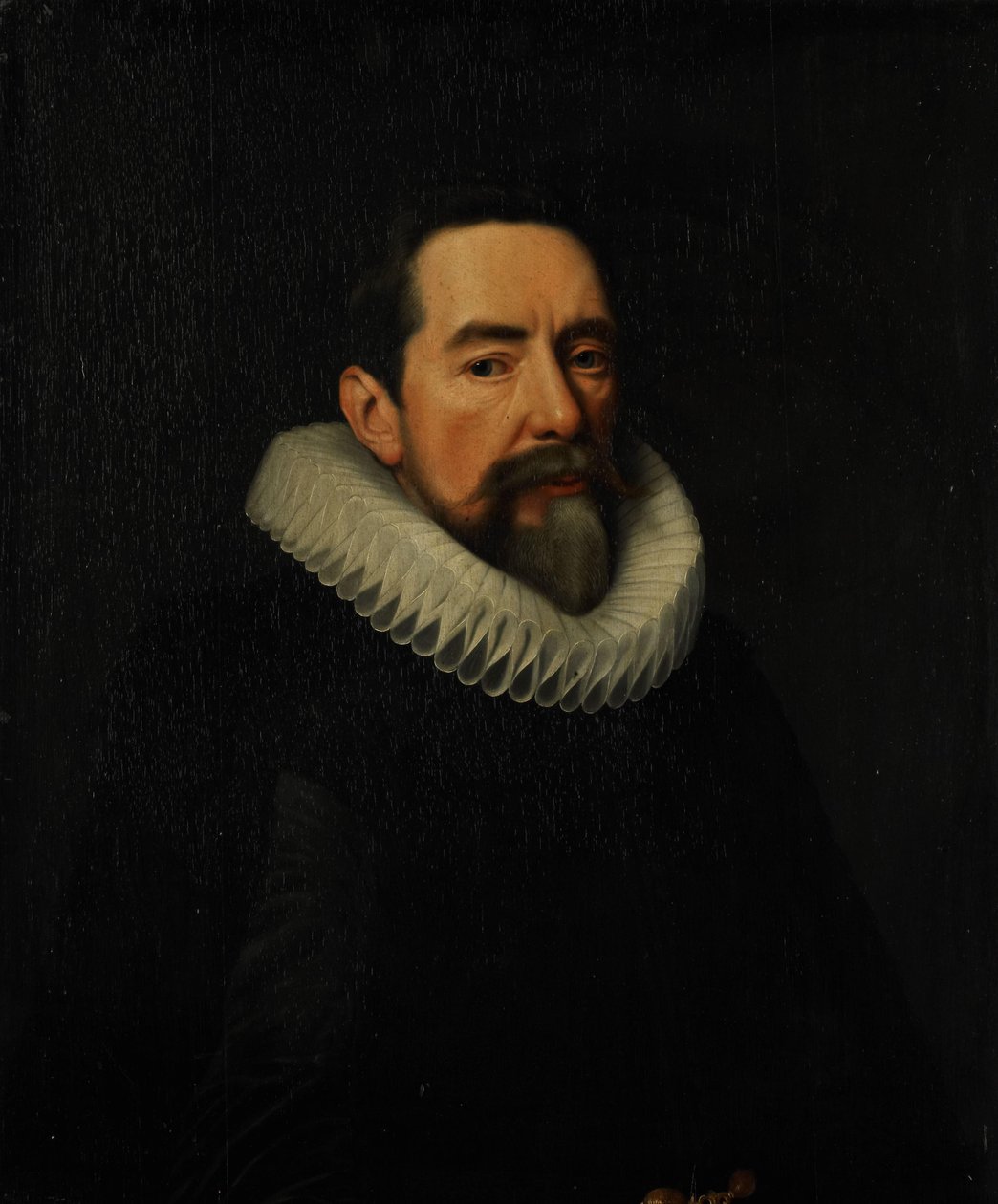Porträt eines Mannes von Cornelis van der Voort (follower of)