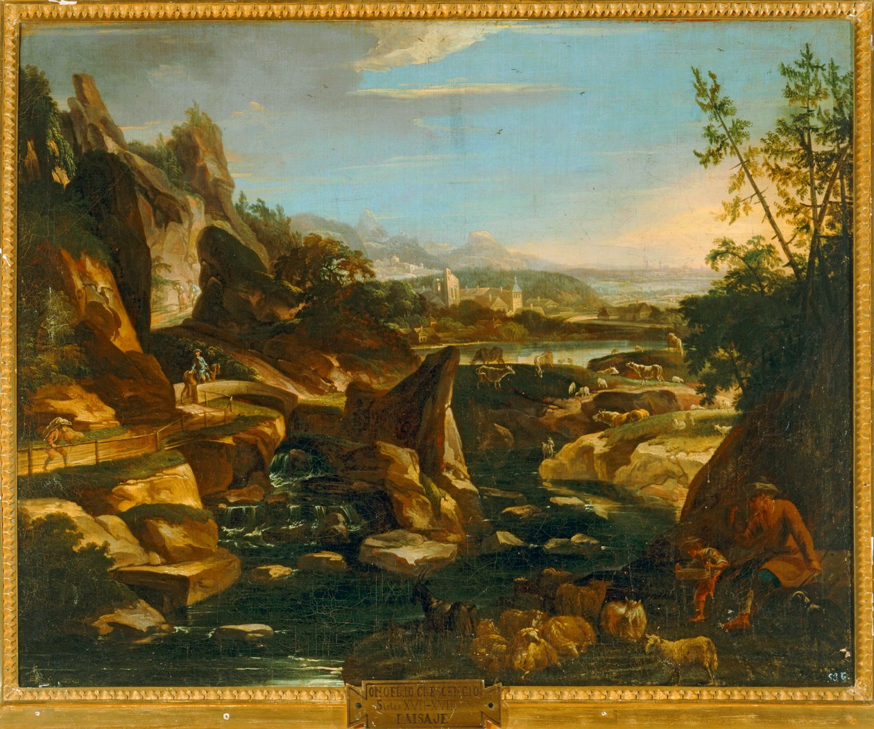 Landschaft von Crescenzio Onofri
