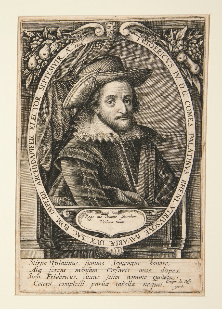 Friedrich IV., Kurfürst von der Pfalz von Crispijn de Passe the Elder