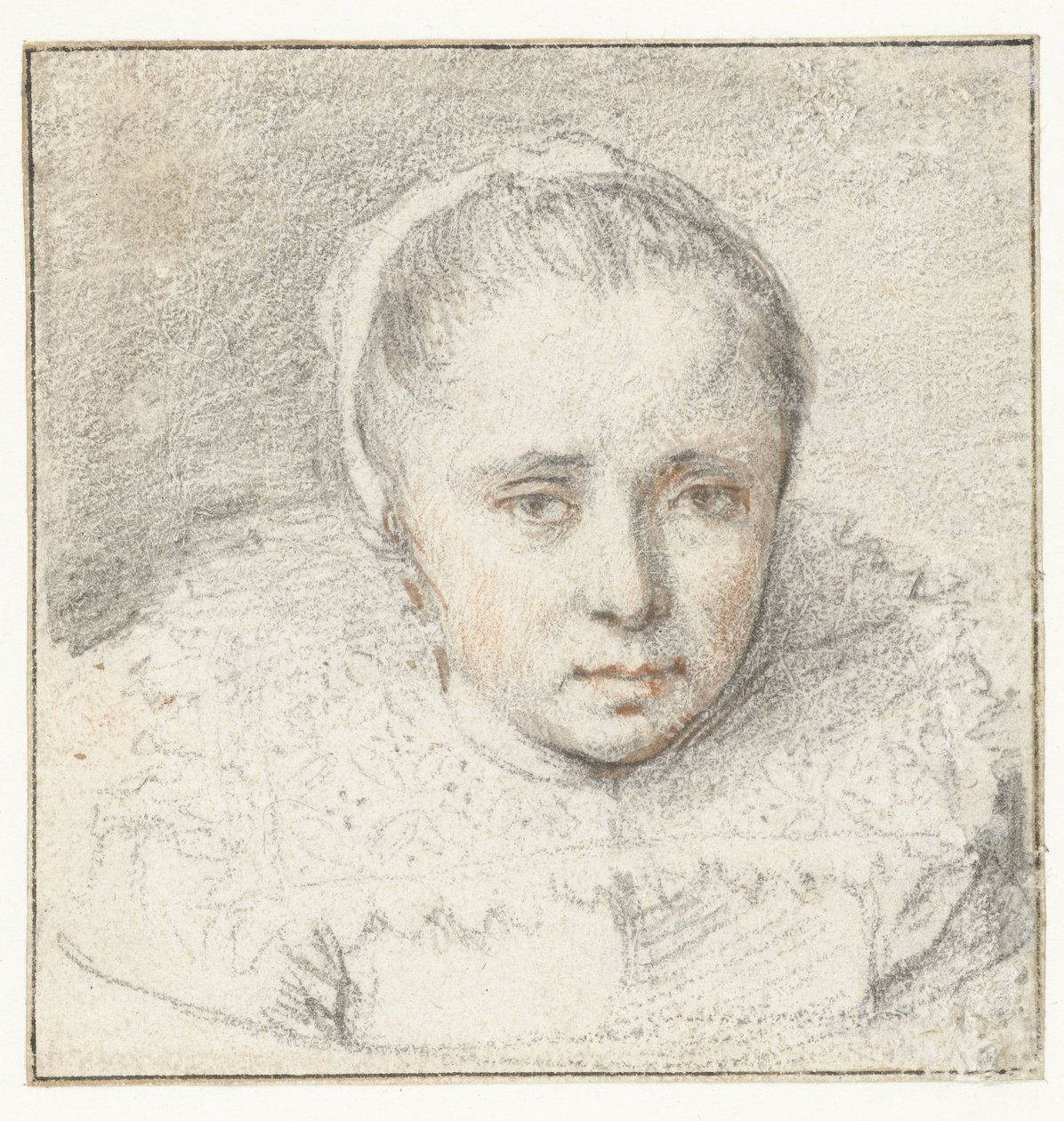 Porträt einer jungen Frau von Crispijn van de Passe (I) (attributed to)