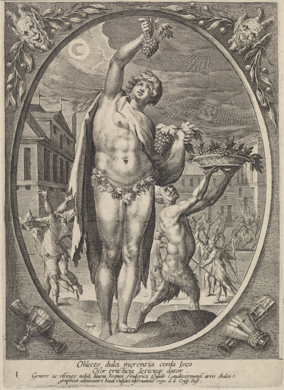 Bacchus von Crispijn van de Passe (I)