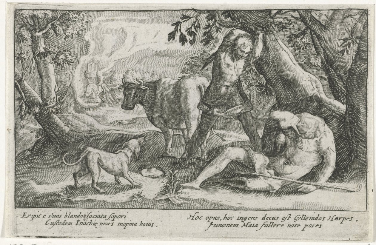 Merkur tötet Argus von Crispijn van de Passe (I)