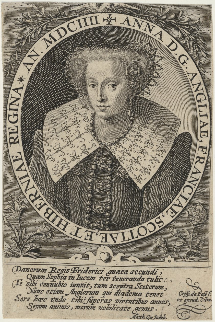 Anne von England von Crispijn van de Passe I