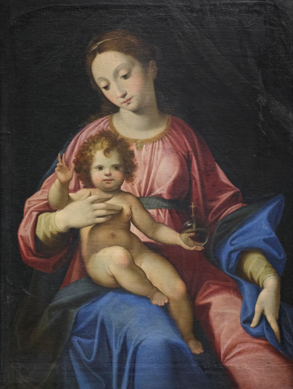 Madonna mit Kind von Cristoforo Roncalli