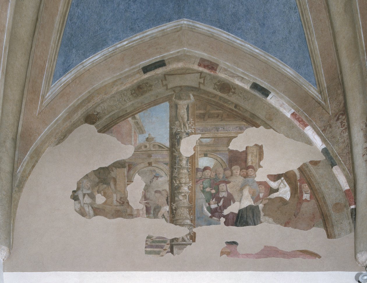 Szenen aus dem Leben der heiligen Katharina, Cappella Bolla von Cristoforo de Mottis
