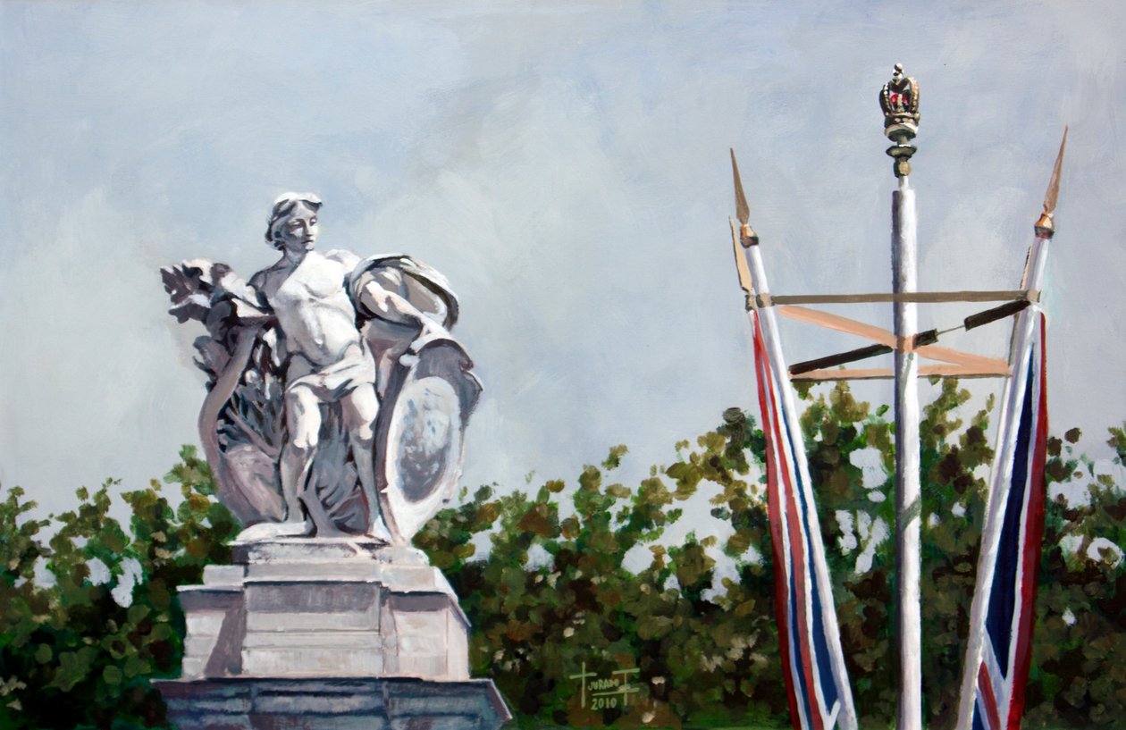 Schauend..., nahe Buckingham Palace von Cruz Jurado Traverso