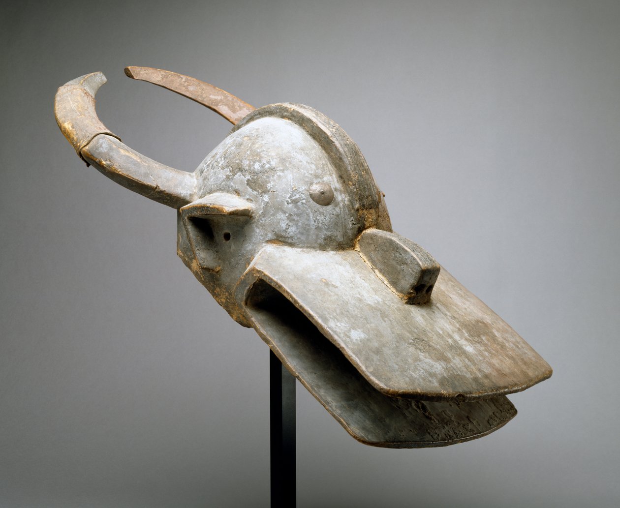 Helmmaske einer Buschkuh (Vara-Gesellschaft), Westsudan, Subsahara-Afrika, spätes 19. Jahrhundert von Culture Chamba