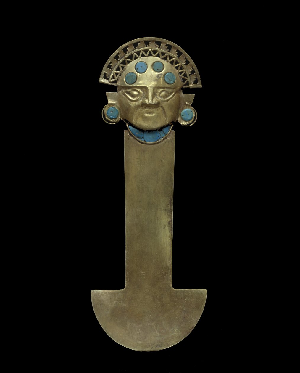 Tumi-Messer, 800-1375 n. Chr. von Culture Sicán