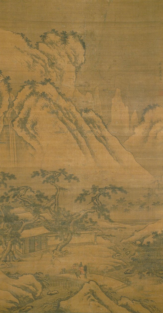 Yuan An schläft im Schnee von Dai Jin