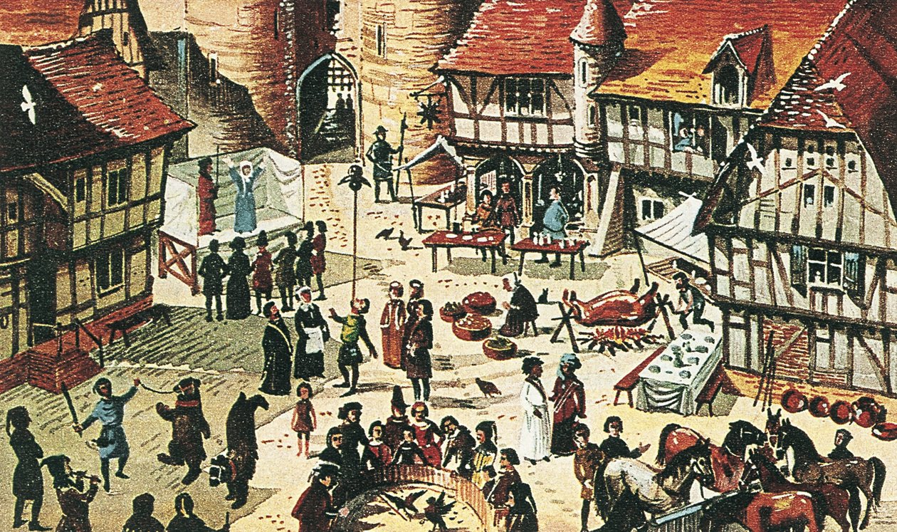 Mittelalterlicher Jahrmarkt von Dan Escott