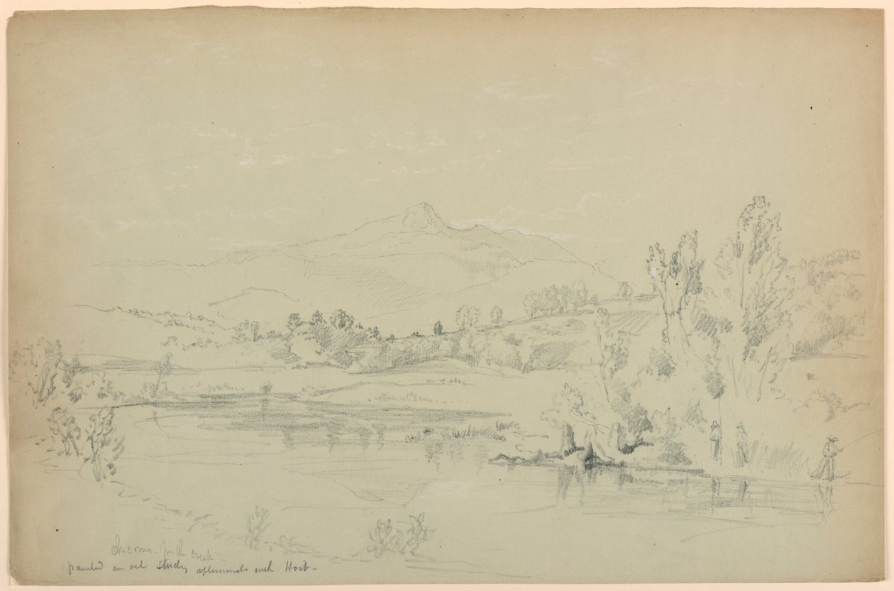 Mount Chocorua, vom Bach aus von Daniel Huntington
