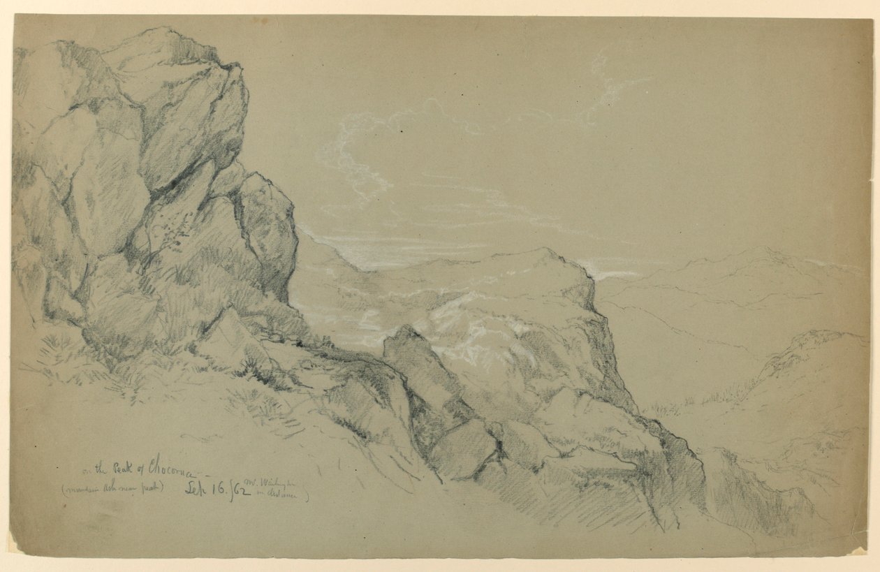Auf dem Gipfel des Chocorua von Daniel Huntington