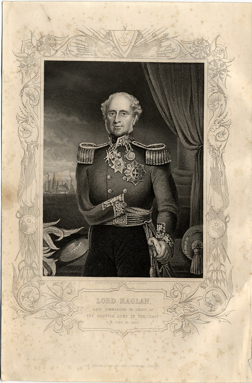 Porträt von Lord Raglan, 1856 von Daniel John Pound