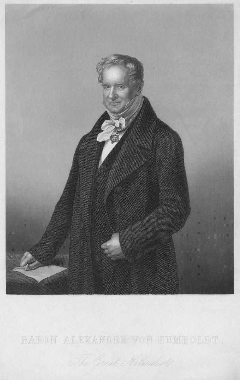 Baron Alexander von Humboldt, der große Naturforscher, 1850er von Daniel John Pound