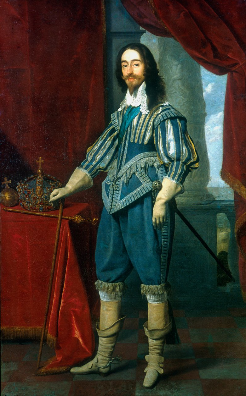 Karl I., König von Großbritannien und Irland von Daniel Mytens