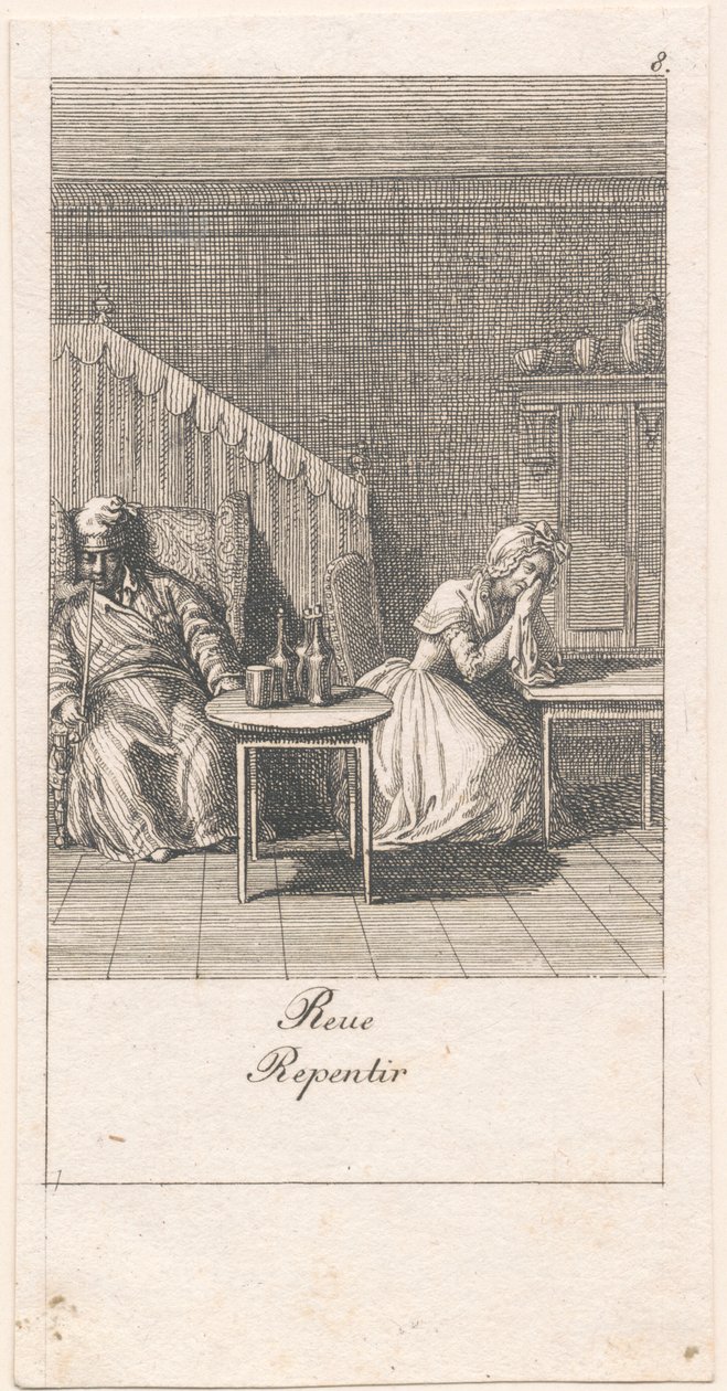 Beweggründe zur Heirat und ihre Folgen. Bl. 8 von Daniel Nikolaus Chodowiecki