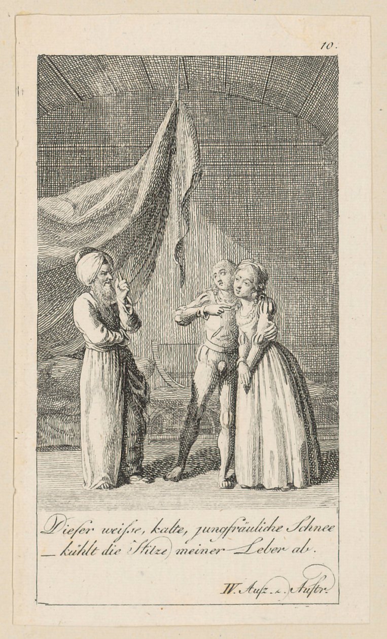 Blatt 10 zu Shakespeares „Sturm“ von Daniel Nikolaus Chodowiecki