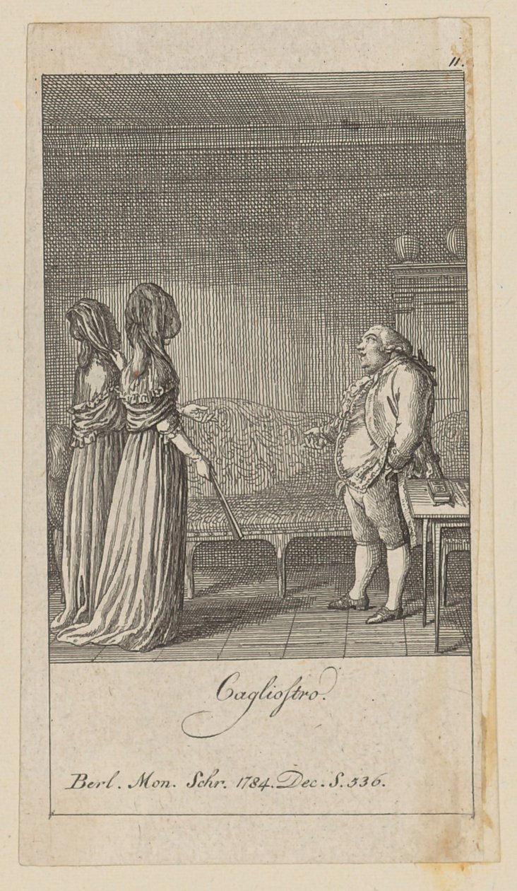 Blatt 11 der Folge "Modetorheiten" von Daniel Nikolaus Chodowiecki