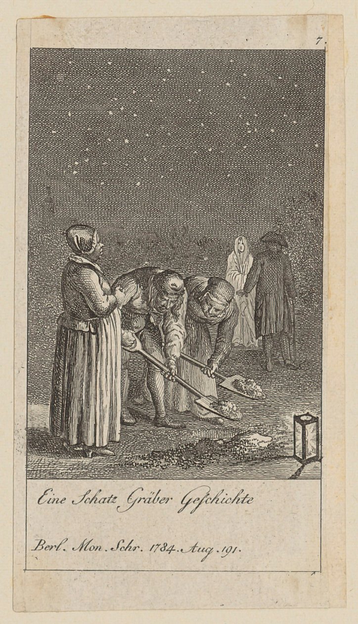 Blatt 7 der Folge „Modetorheiten“ von Daniel Nikolaus Chodowiecki