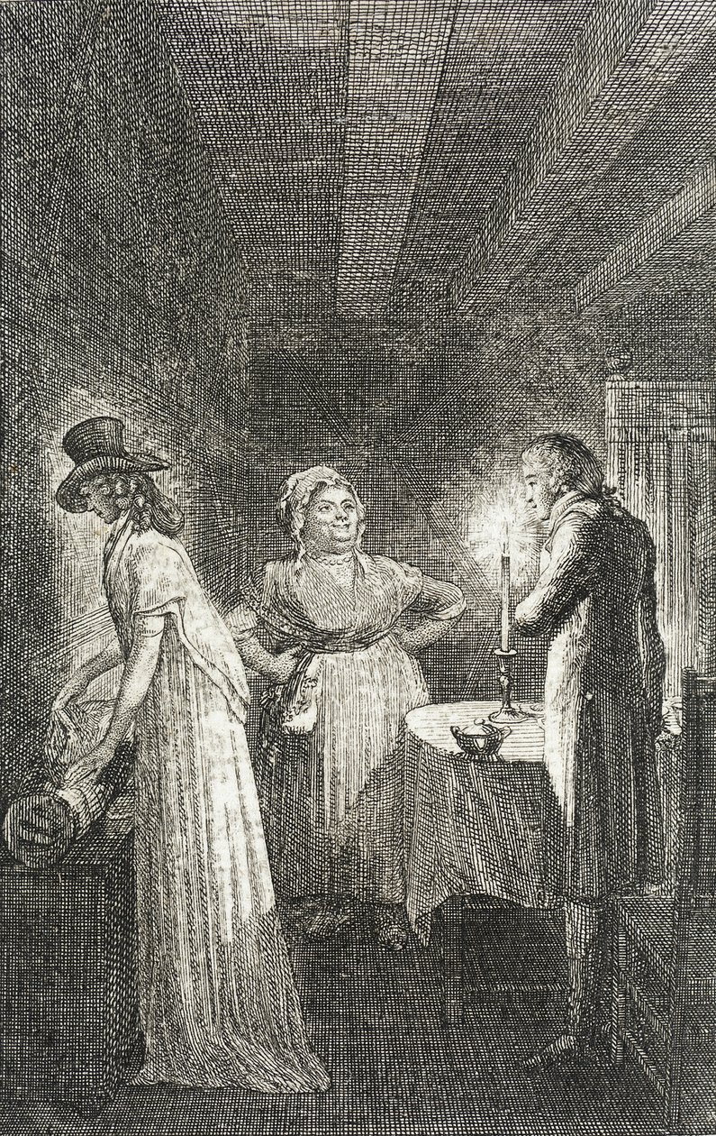 Illustration für „Beckers Almanach für 1799“ von Daniel Nikolaus Chodowiecki