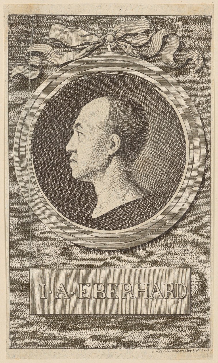 Porträt von Prof. J. A. Eberhard von Daniel Nikolaus Chodowiecki