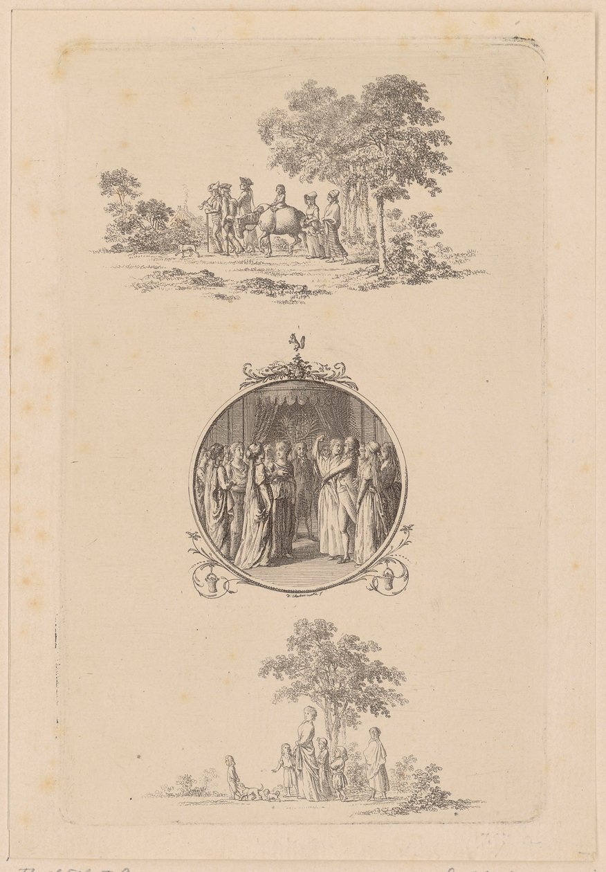 Titelvignette zu Honigs "Grigri" von Daniel Nikolaus Chodowiecki