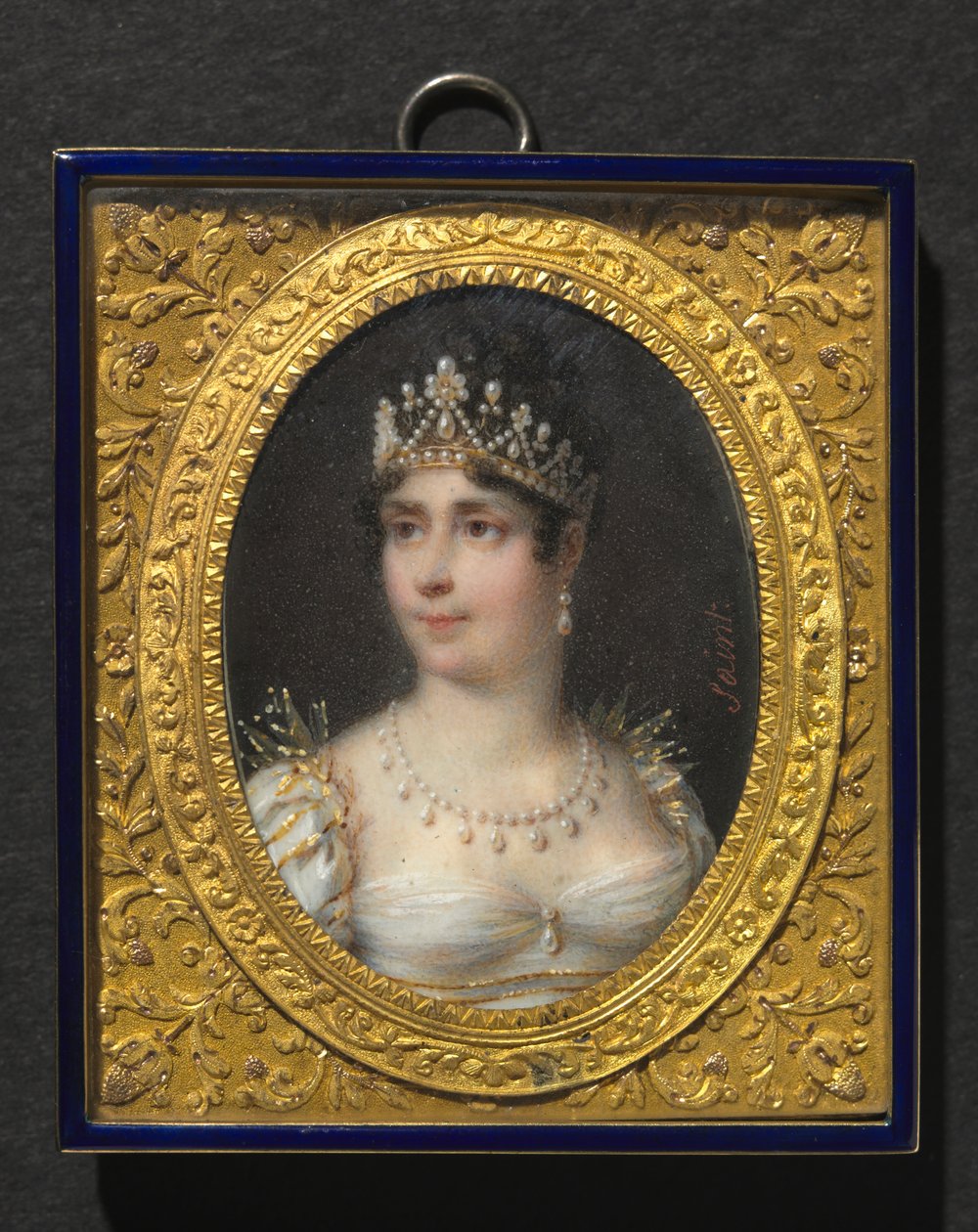 Porträt von Joséphine de Beauharnais, Kaiserin der Franzosen, um 1806 von Daniel Saint