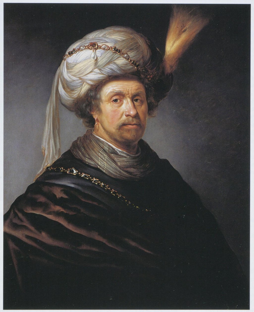 Mann mit Turban von Daniël de Koninck