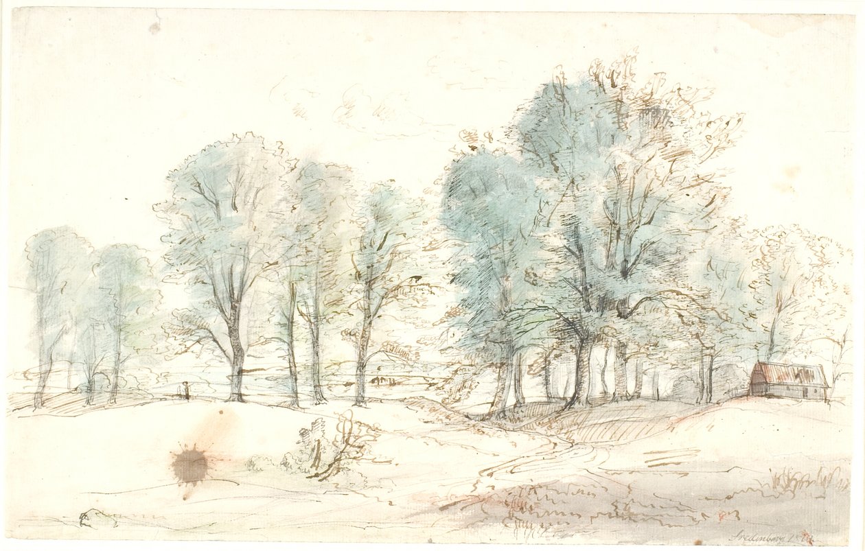 Landschaft bei Fredensborg von Dankvart Dreyer