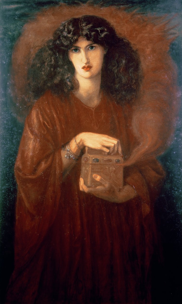 Pandora, 1871 von Dante Gabriel Charles Rossetti