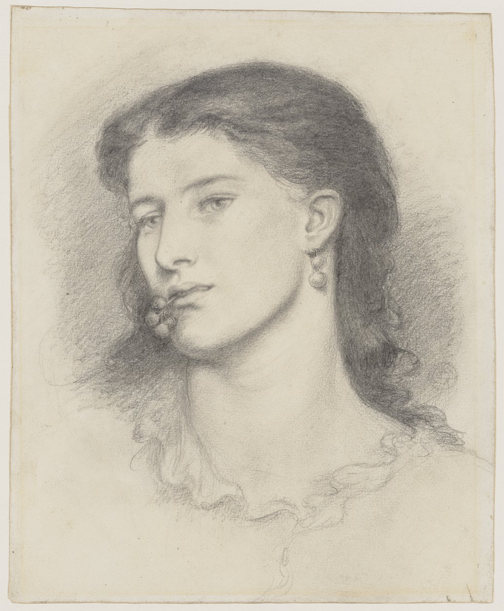 Aggie von Dante Gabriel Charles Rossetti