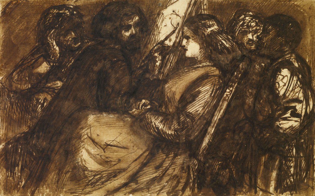Giorgione Malerei, ca. 1853 von Dante Gabriel Charles Rossetti