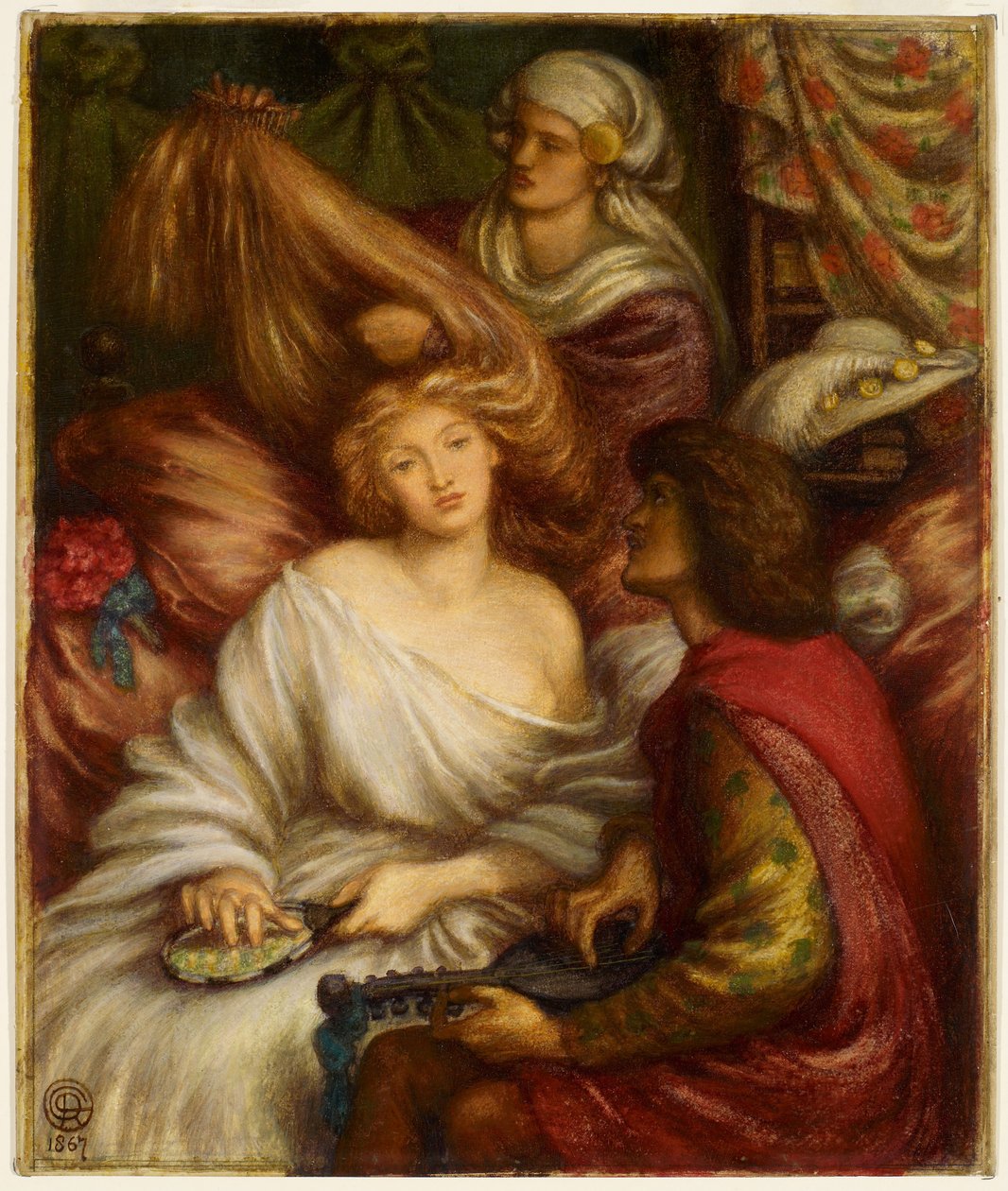 Morgenmusik von Dante Gabriel Rossetti