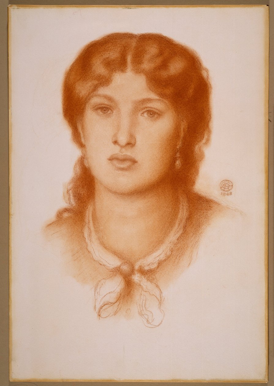 Porträt von Fanny Cornforth von Dante Gabriel Rossetti