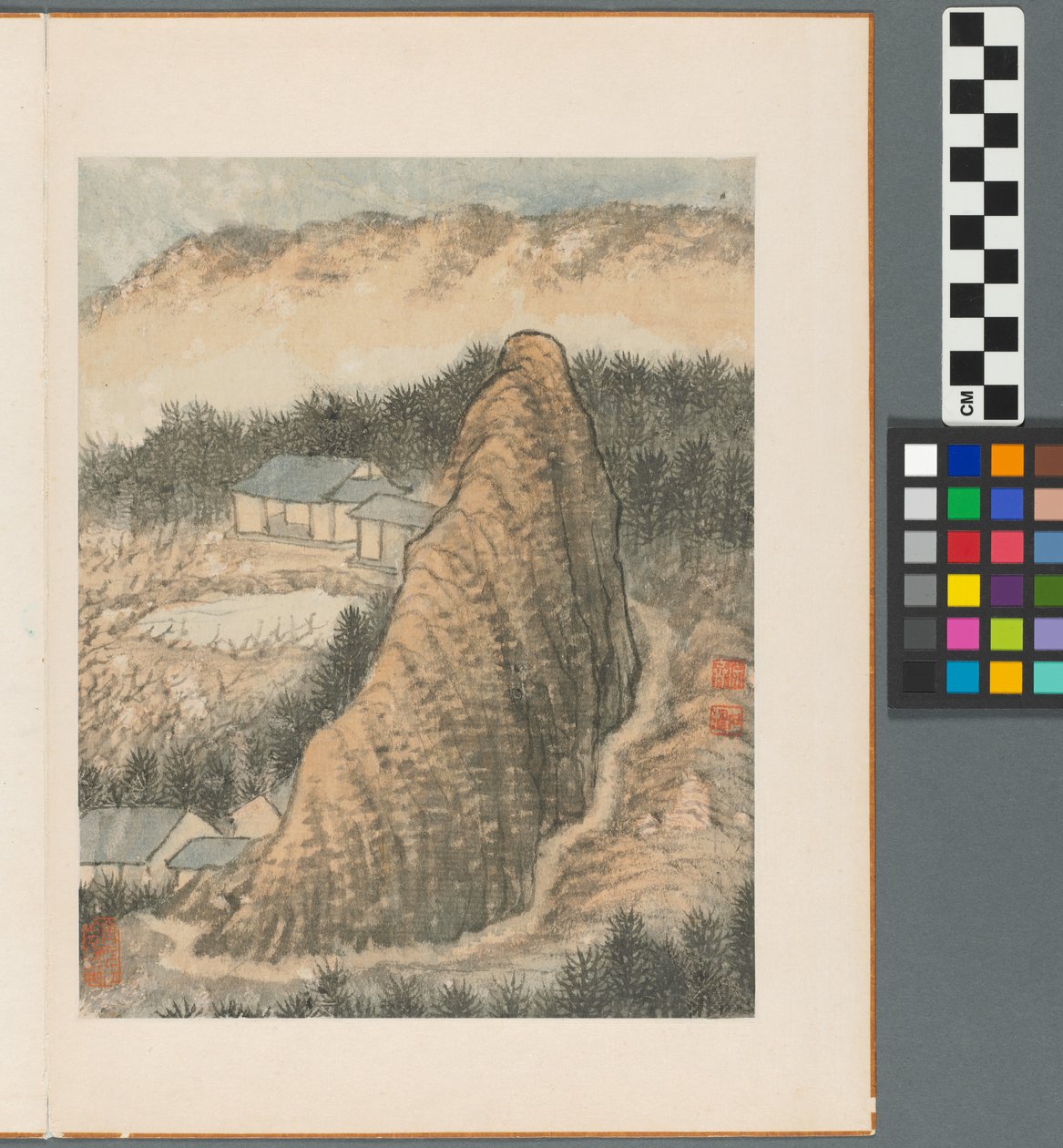 Erinnerungen an den Qinhuai-Fluss, Qing-Dynastie von Daoji Shitao